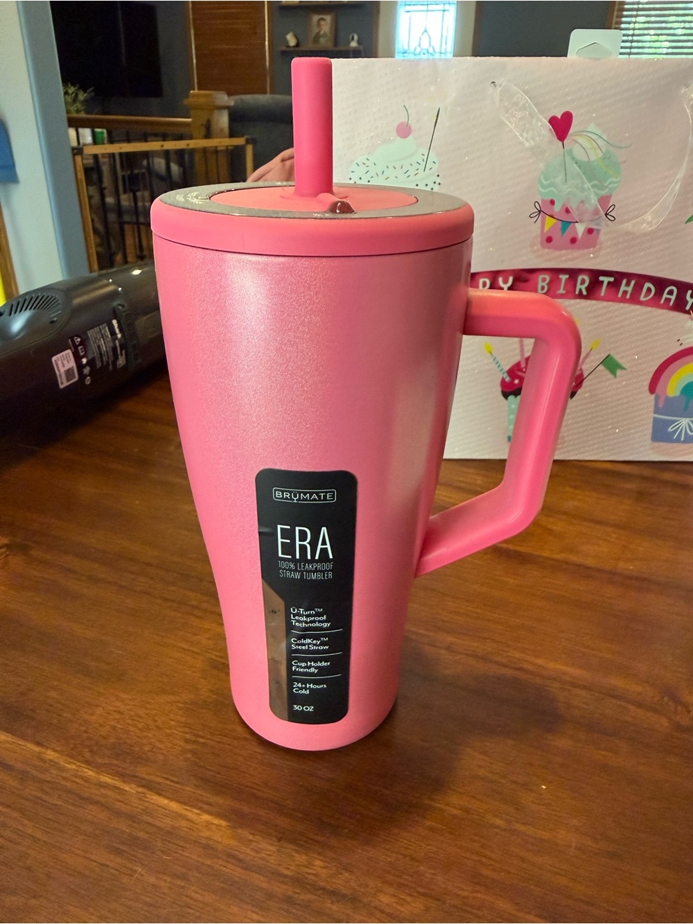 BrüMate ERA 30oz Glitter Pink NEW